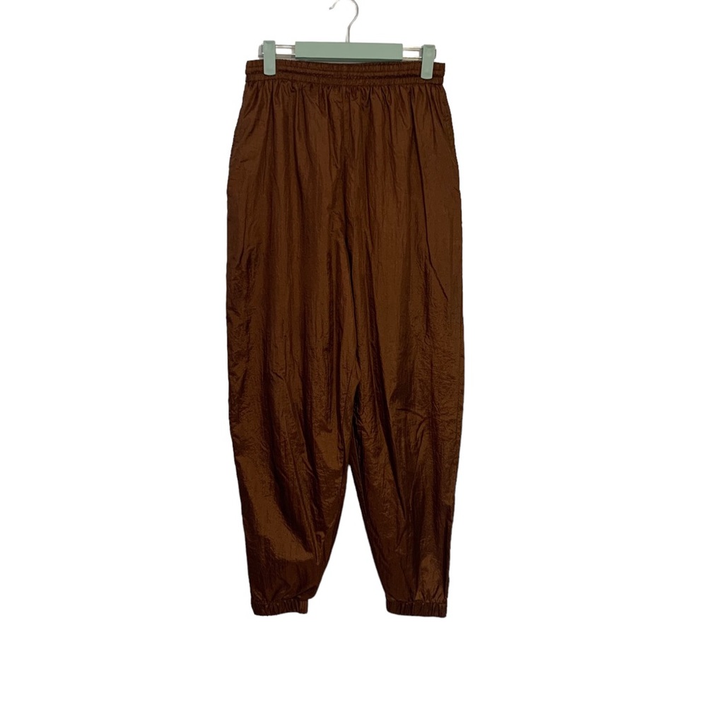 Bolo Spirt Vintage Brown Windbreaker Jogger Pants Size Medium
